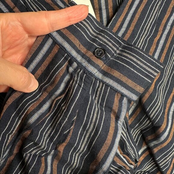 NWT Cotton On Harry twist front striped long sleeve top Sz L - Picture 5 of 9